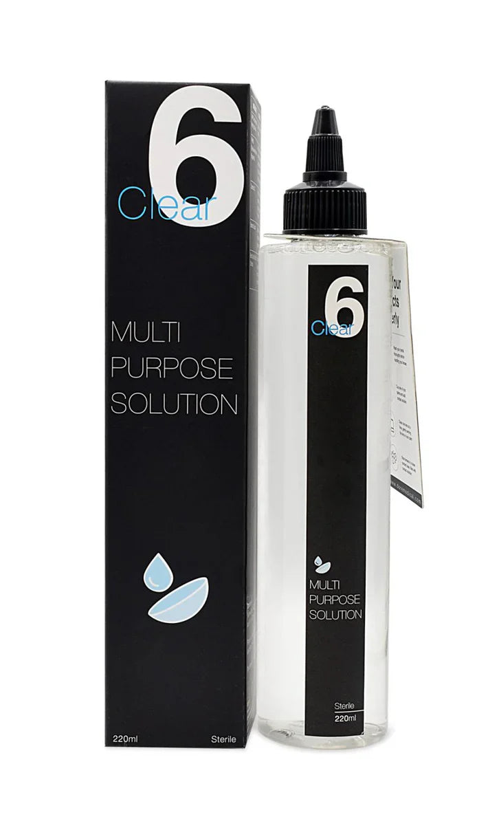 Clear 6 Lens Solution -220 ML